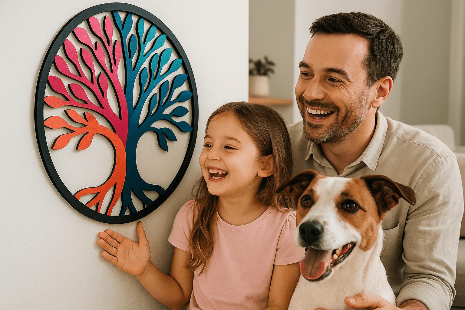 Drevený Strom Života: Viac Než Dekorácia – Symbolika a Krása pre Váš Domov-DREVTEX