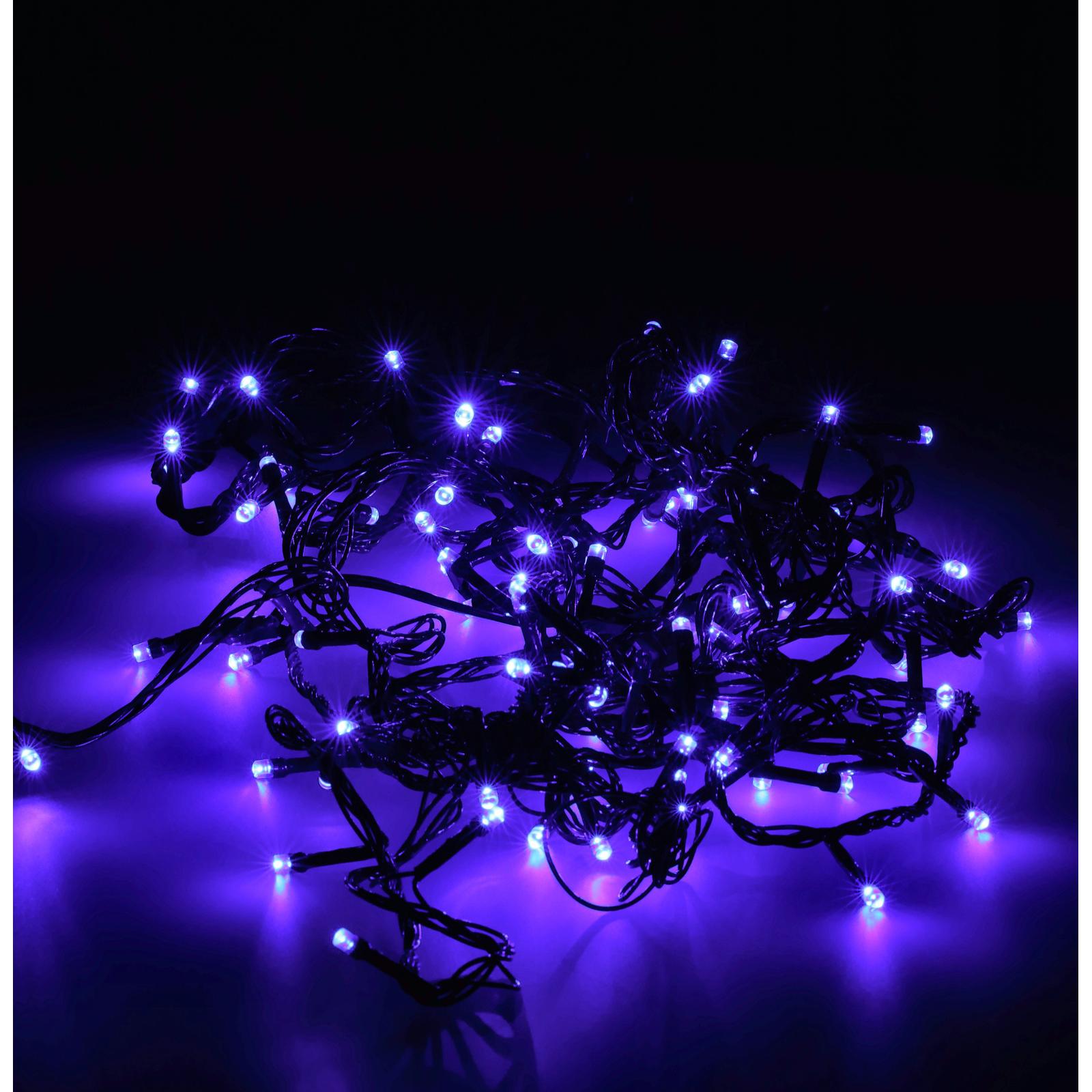 Modrá vianočná LED reťaz - DREVTEX