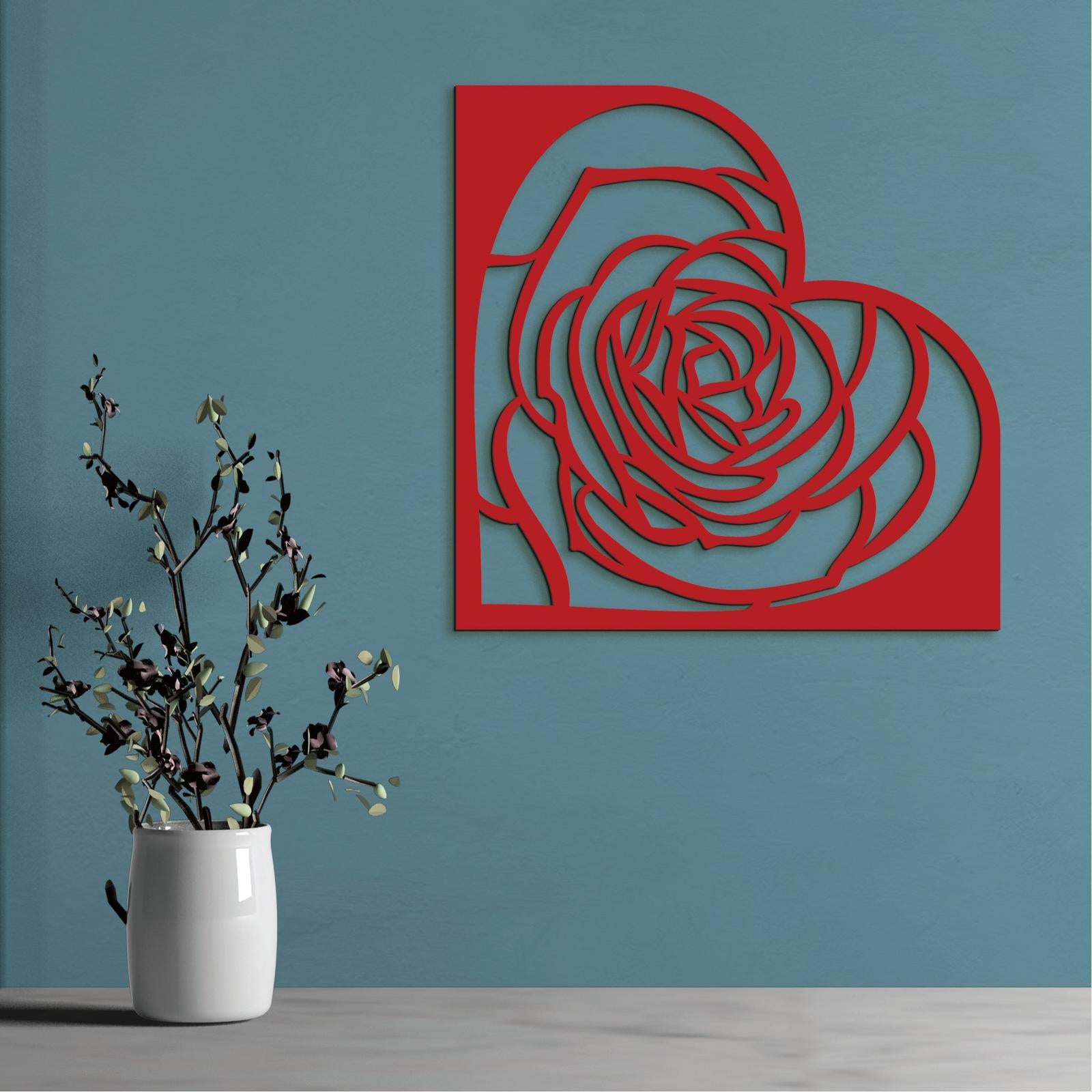 Dekoracia na stenu Rose-DREVTEX