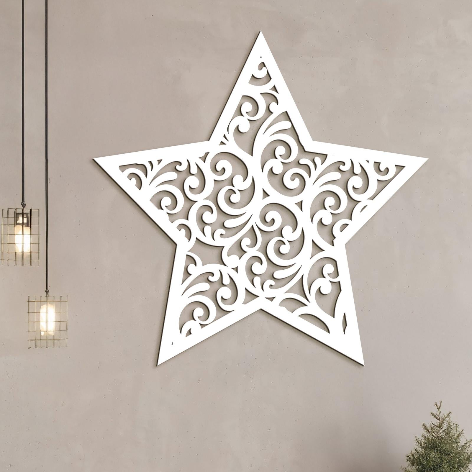 Drevená dekorácia Hviezda orientu-DREVTEX