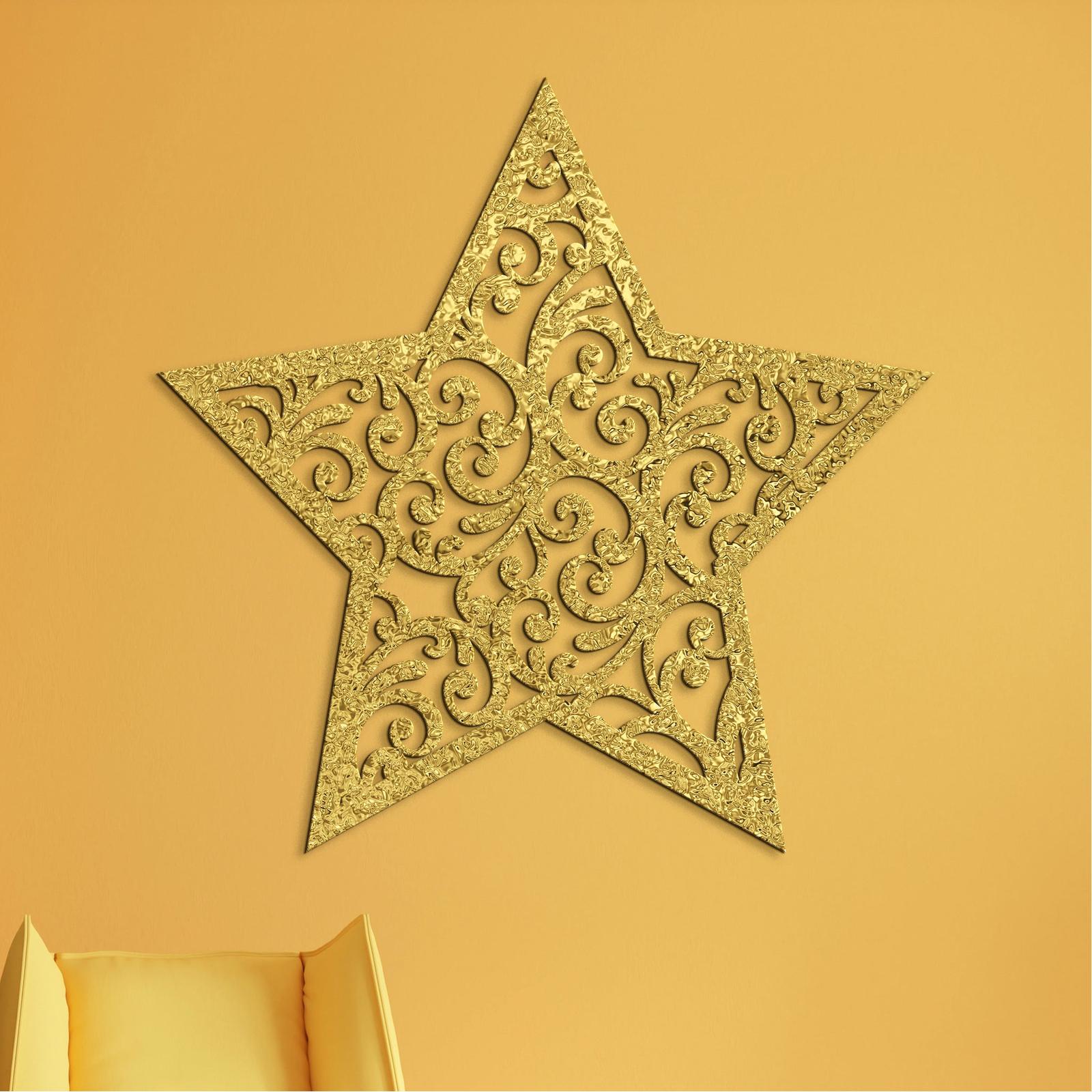 Drevená dekorácia Hviezda orientu-DREVTEX