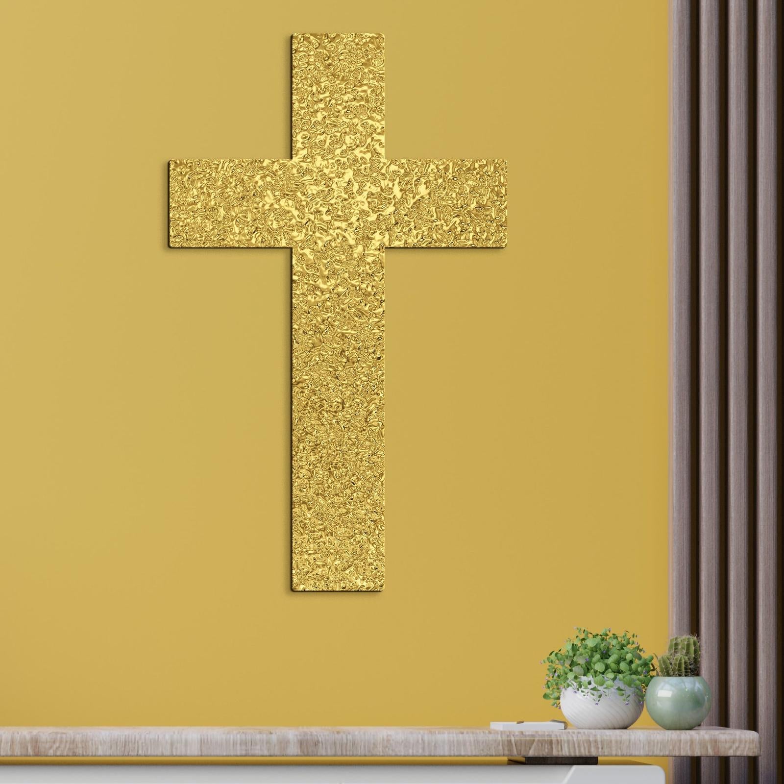 Drevena dekoracia na stenu Kriz-DREVTEX