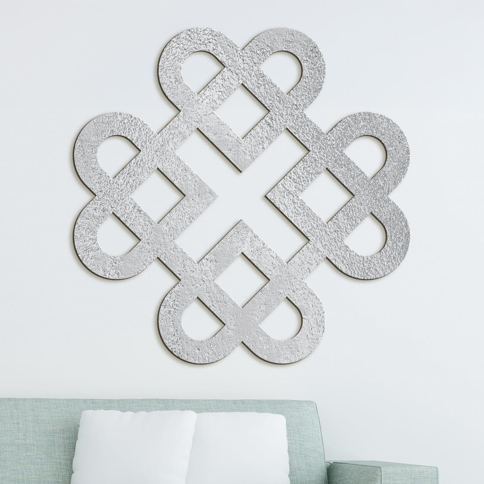 Drevená dekorácia Srdcia z keltského uzla-DREVTEX