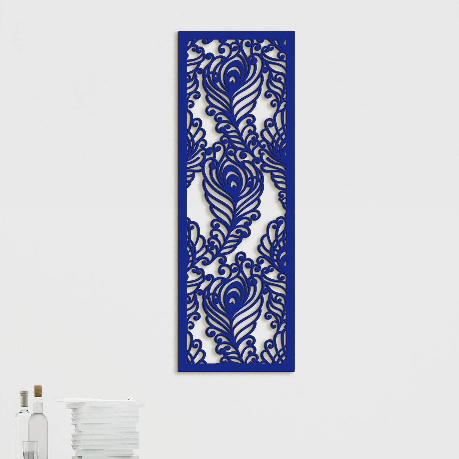 Drevená mandala Pávie perá-DREVTEX