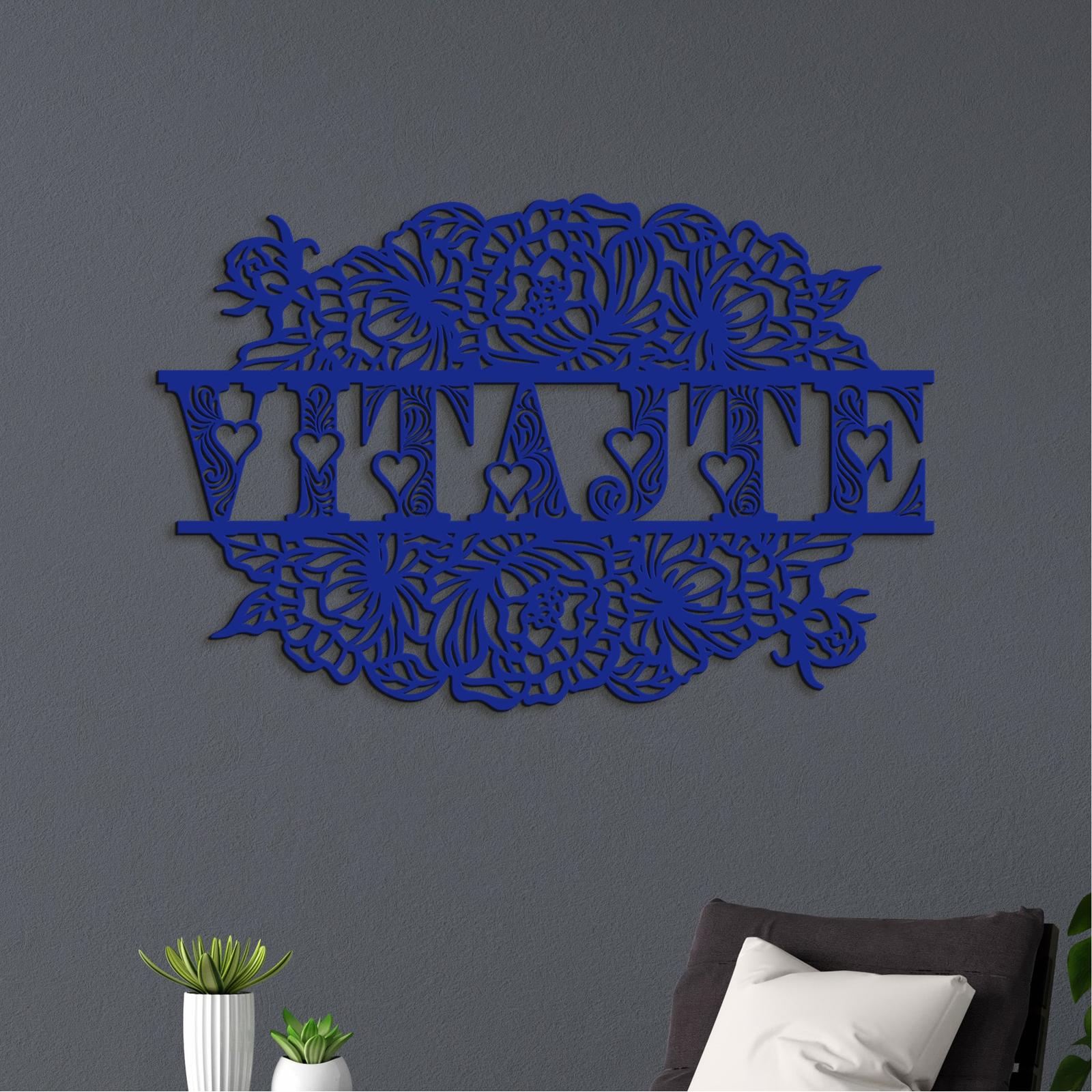 Drevený nápis VITAJTE-DREVTEX