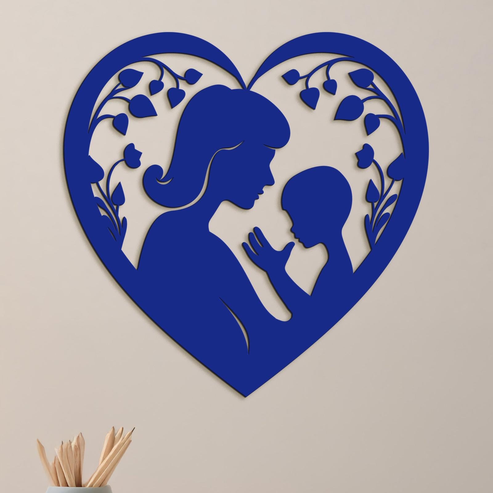 Drevený obraz Matka s dieťaťom-DREVTEX