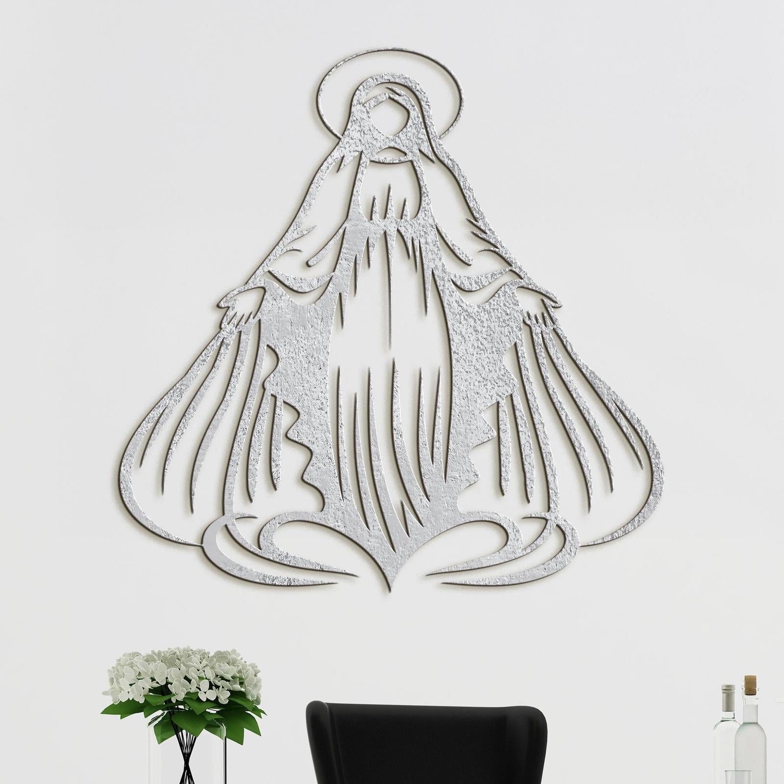 Drevený obraz Panna Mária-DREVTEX