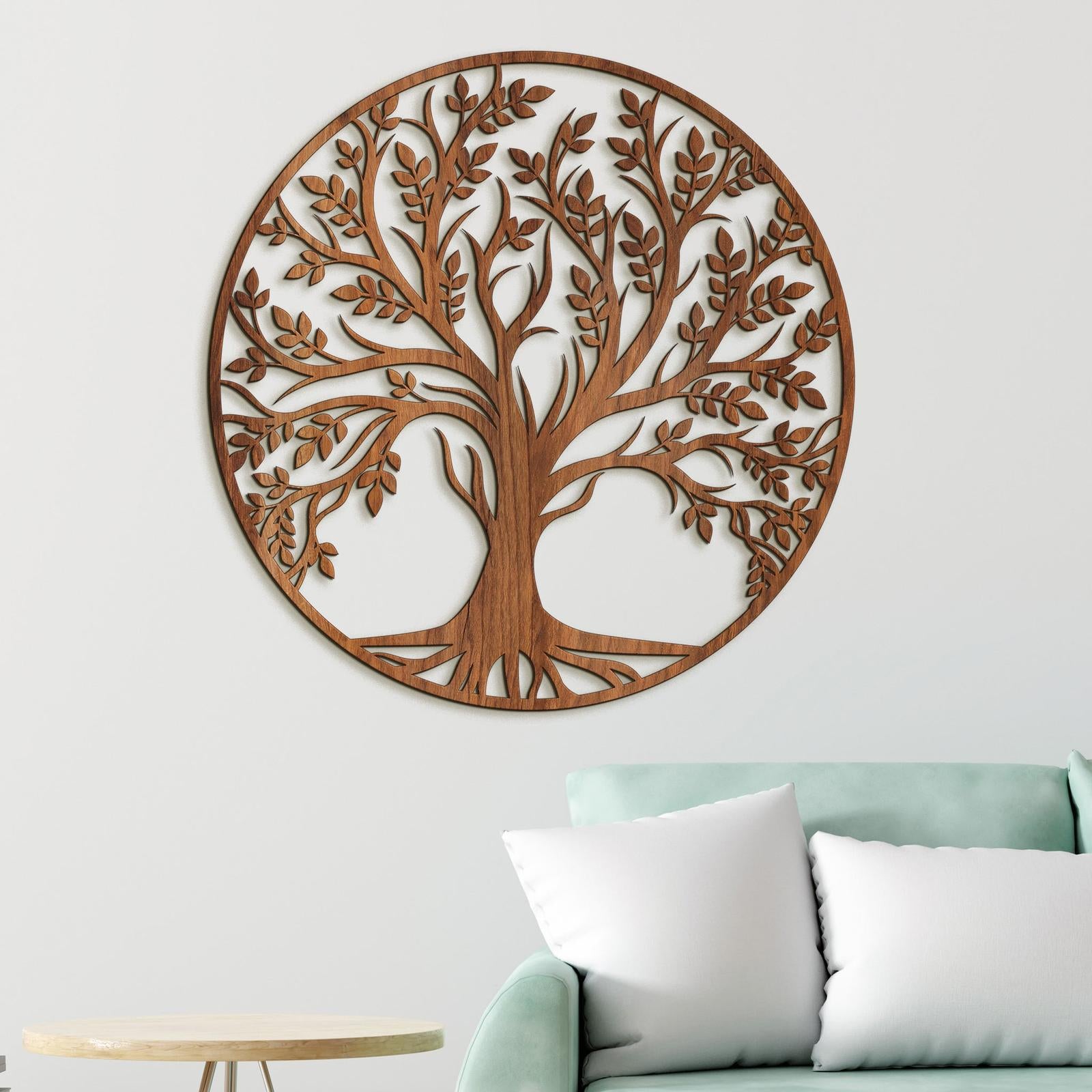 Drevený strom života FLOWER-DREVTEX