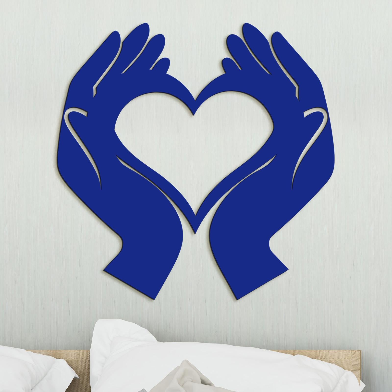 Obraz Srdce v dlaniach-DREVTEX