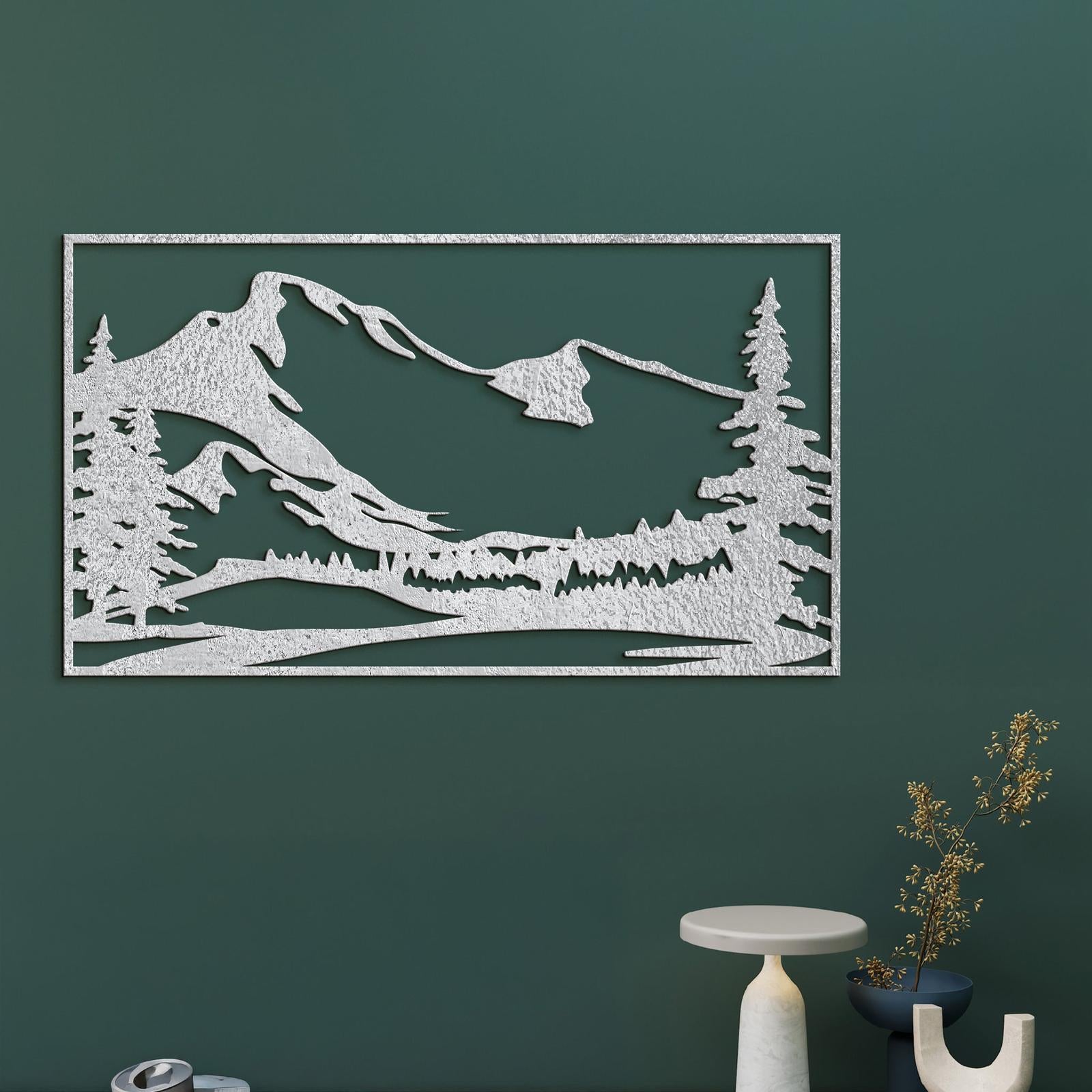 Obraz Silueta hor-DREVTEX