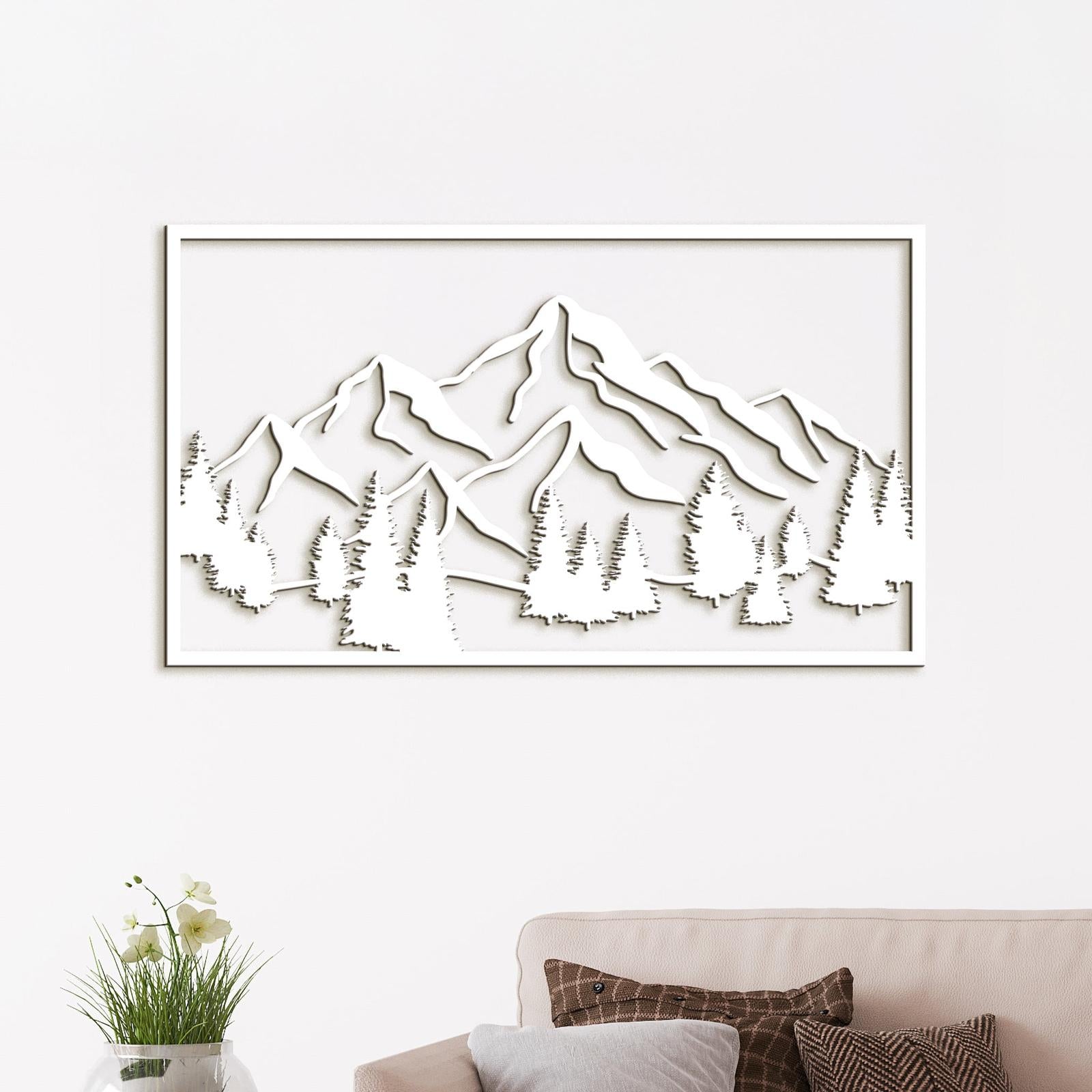 Obraz na stenu Majestatne hory-DREVTEX