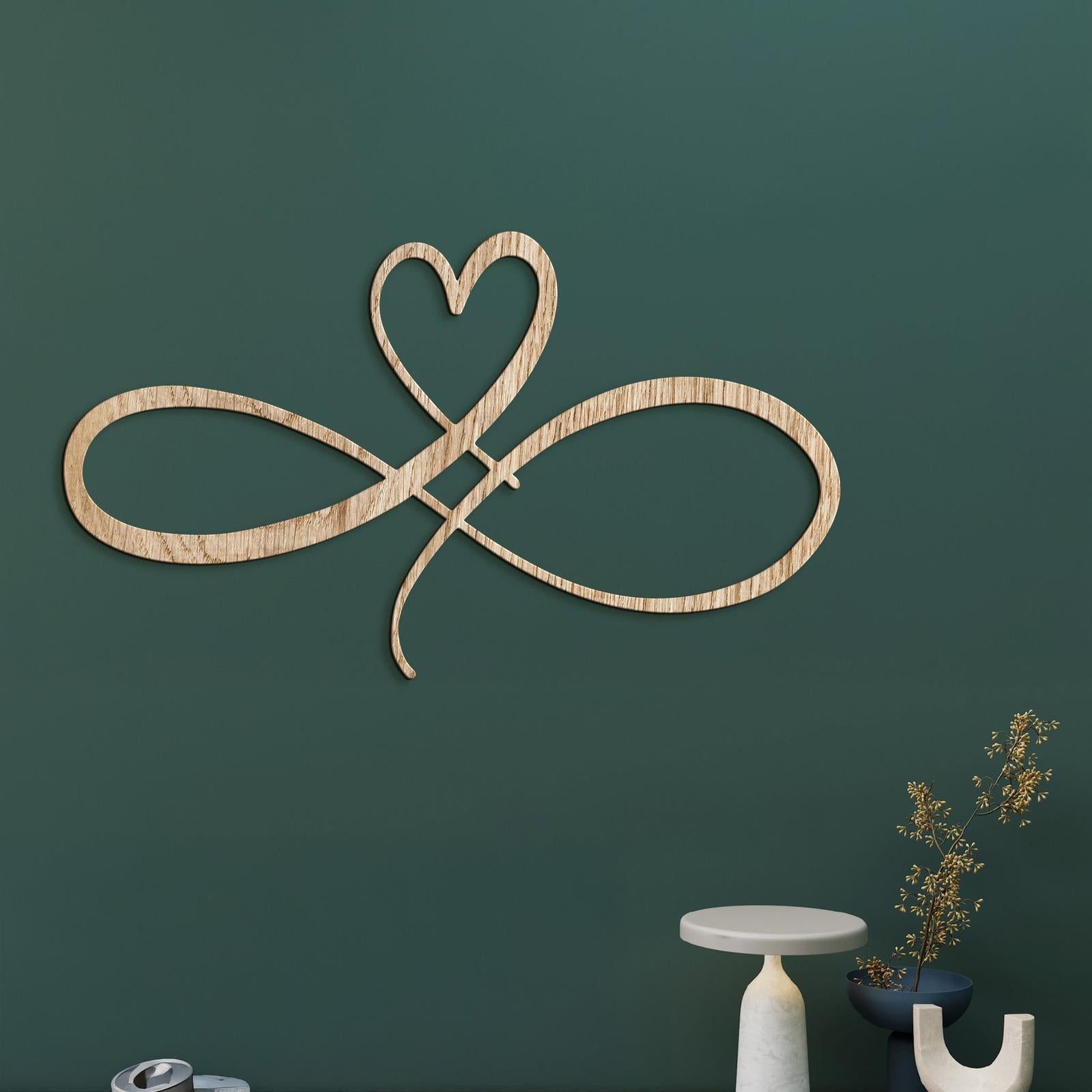 Romantický obraz na stenu SRDCE-DREVTEX