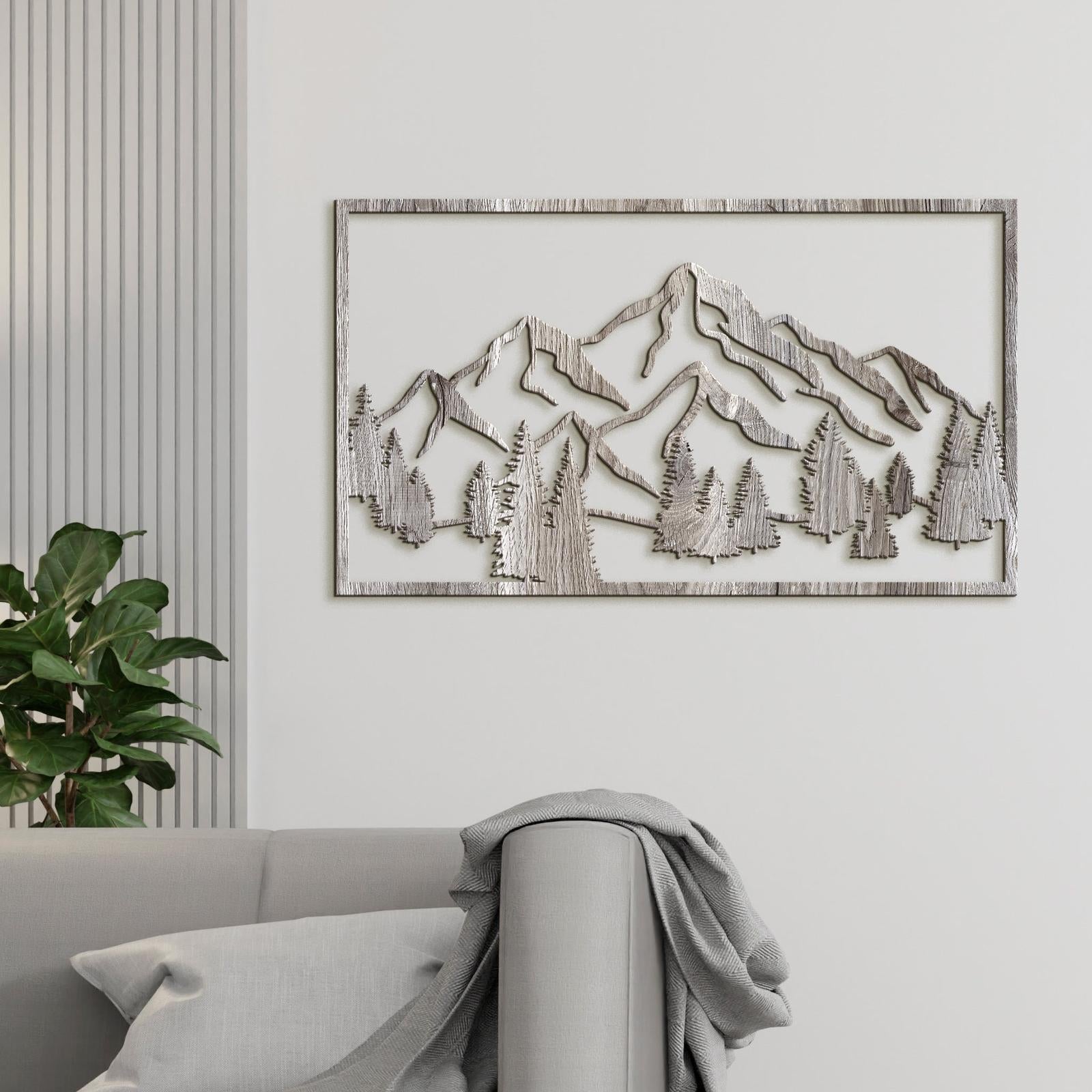 Obraz na stenu Majestatne hory-DREVTEX