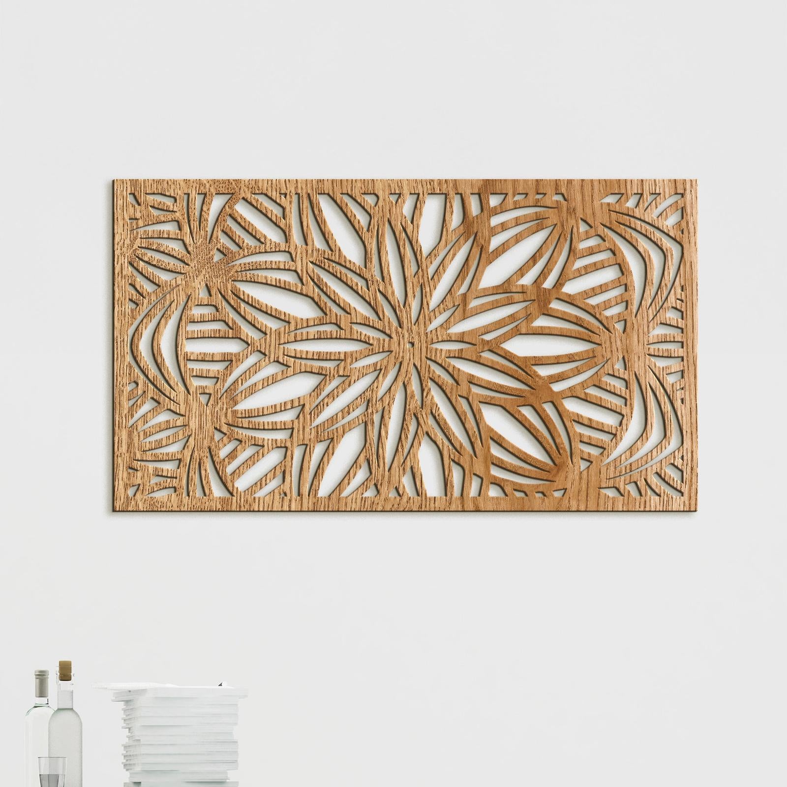 Luxusná drevena mandala LÁSKA-DREVTEX