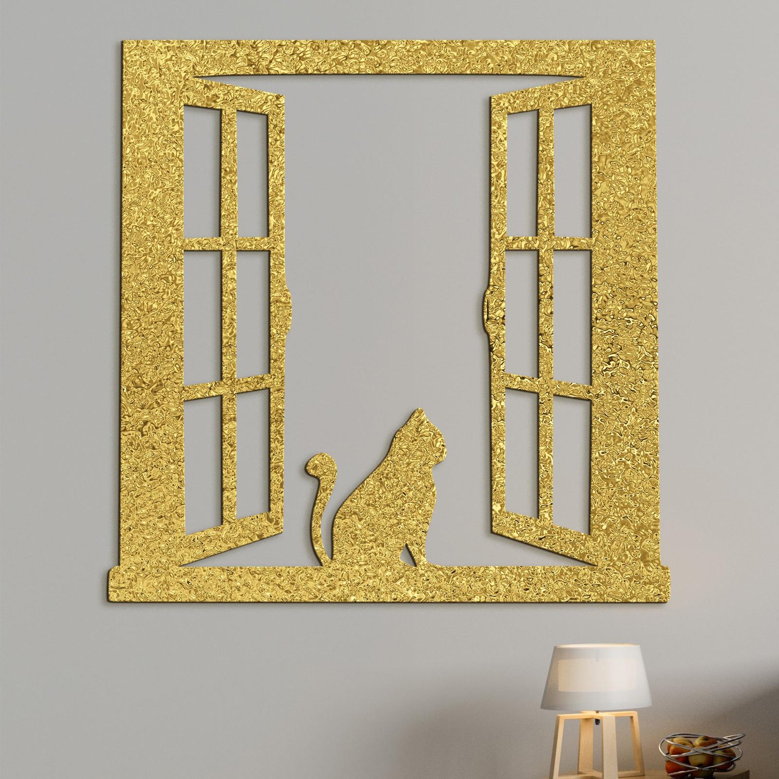 Silueta macky na okne-DREVTEX