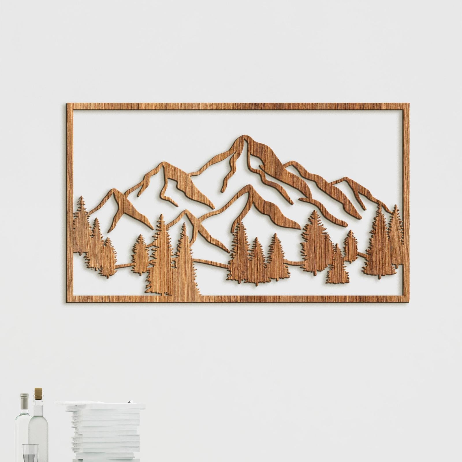 Obraz na stenu Majestatne hory-DREVTEX