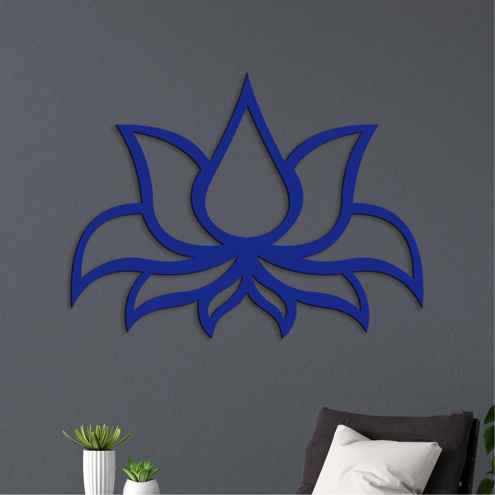 Drevený obraz Lotosový kvet-DREVTEX