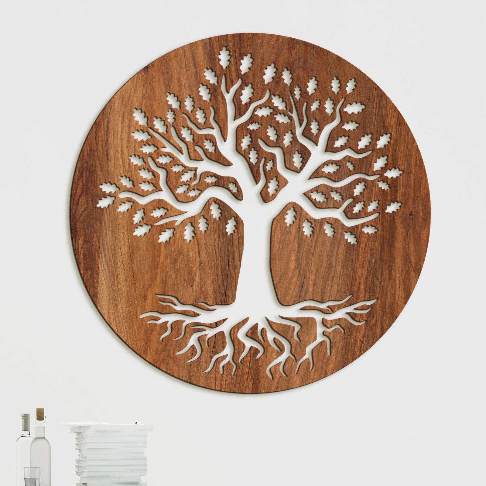 Drevený strom života Korene-DREVTEX