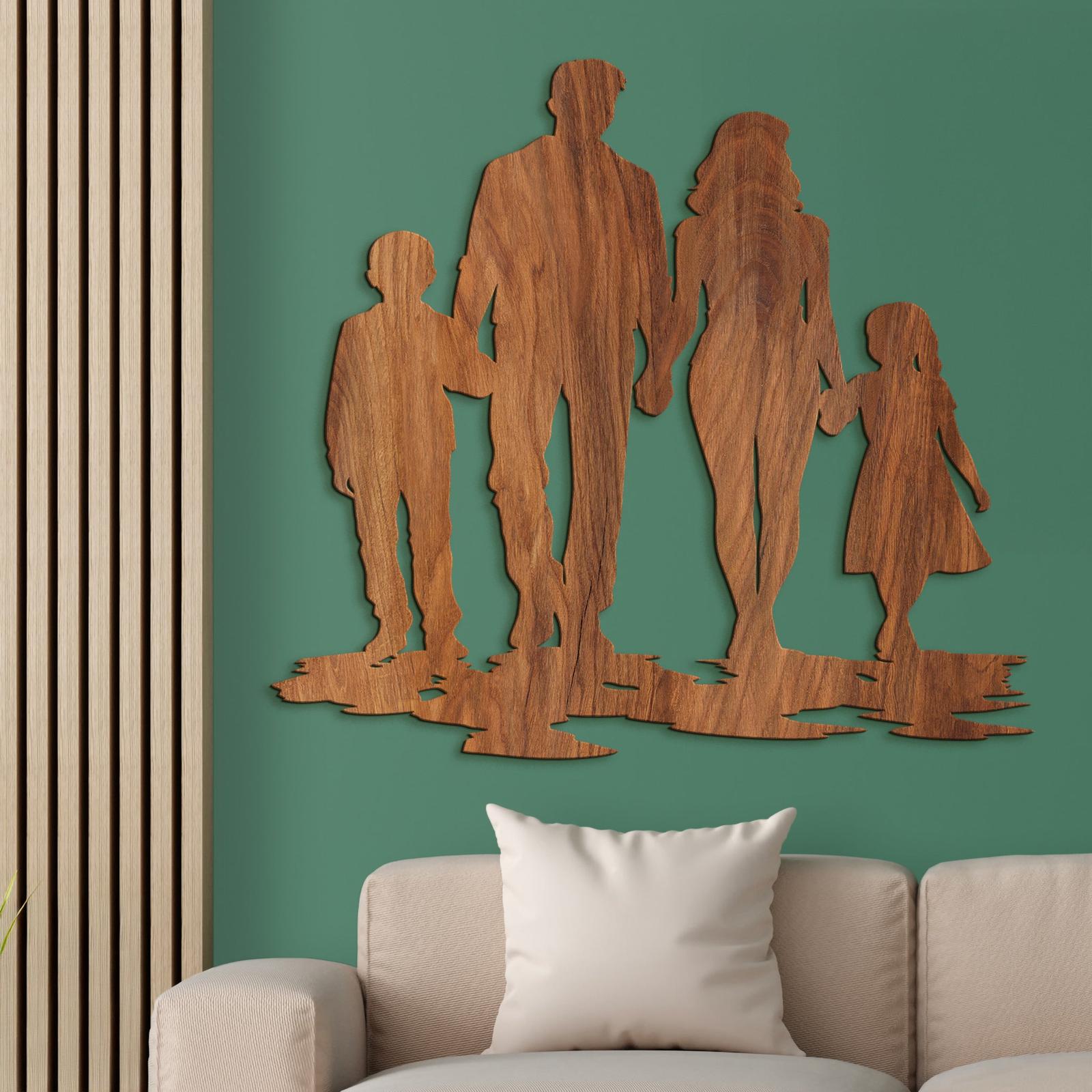Dreveny obraz rodina-DREVTEX