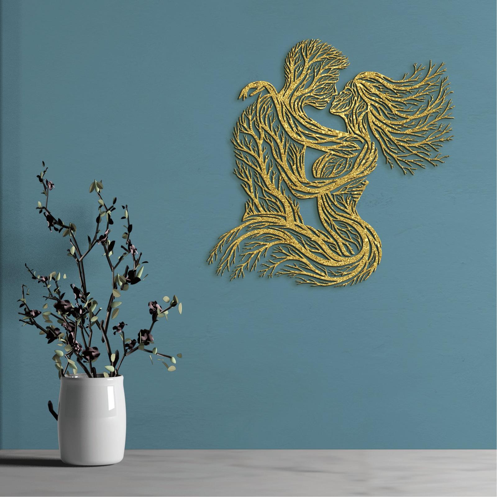 Dekoracia zamilovany par-DREVTEX