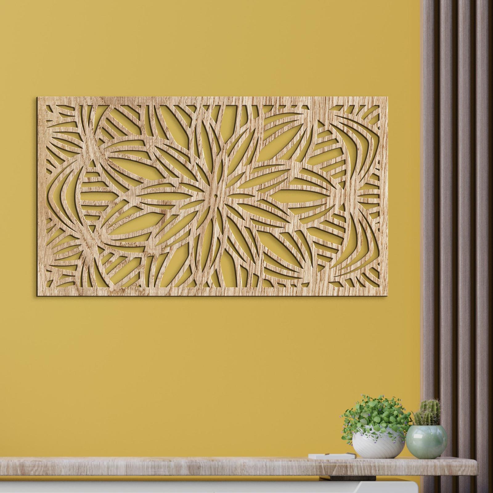 Luxusná drevena mandala LÁSKA-DREVTEX