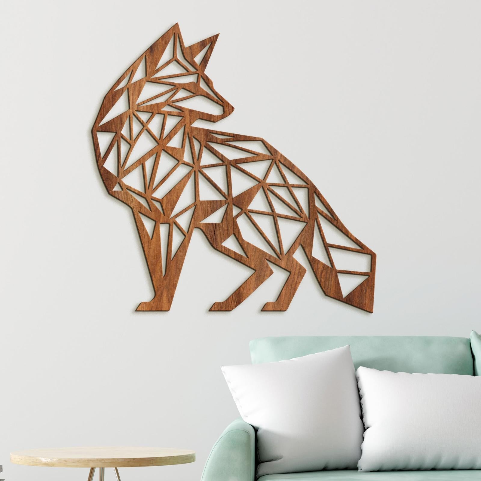 Dreveny obraz Liska-DREVTEX