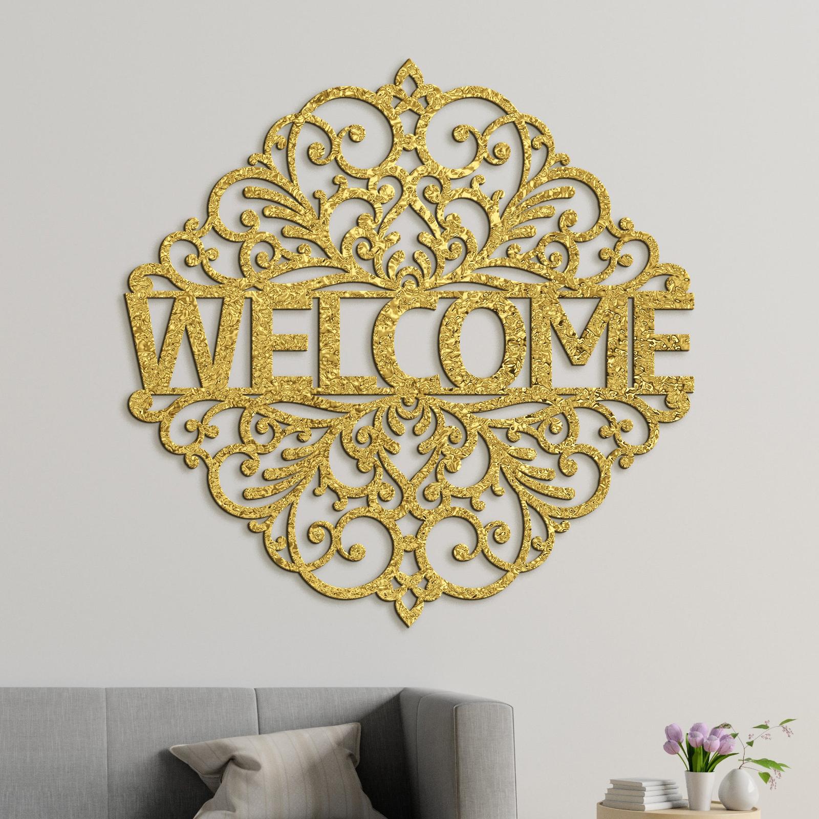 Drevený nápis WELCOME-DREVTEX