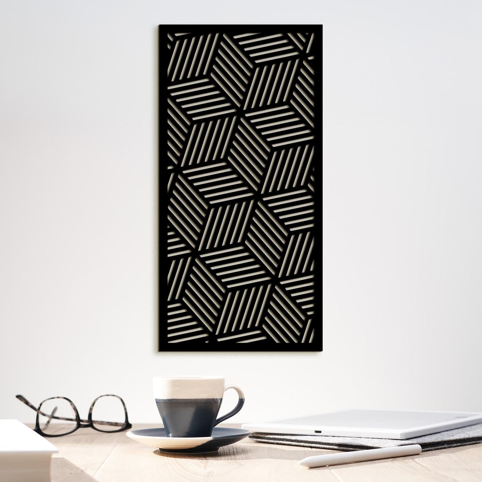 Obraz na stenu Geometrický panel-DREVTEX