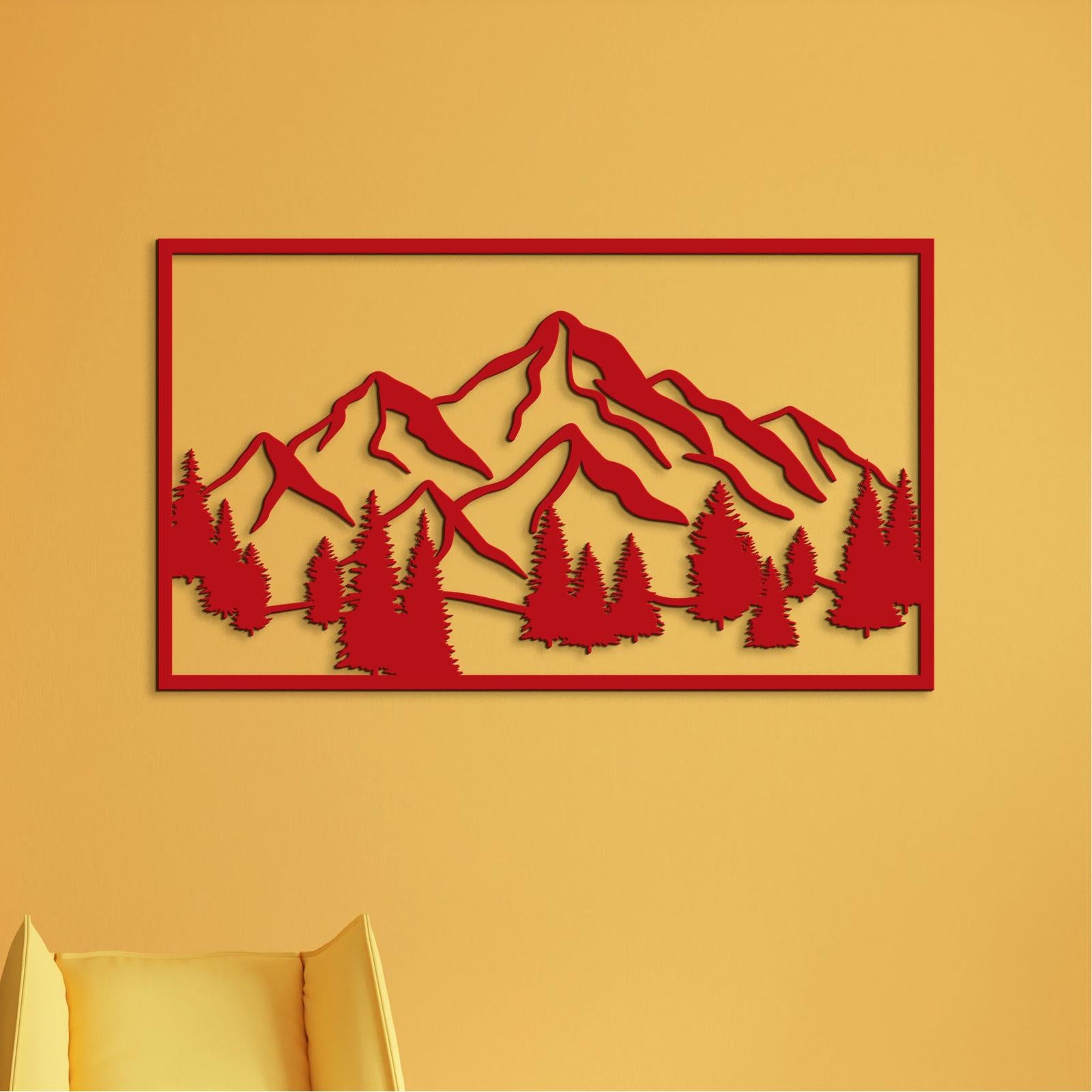 Obraz na stenu Majestatne hory-DREVTEX