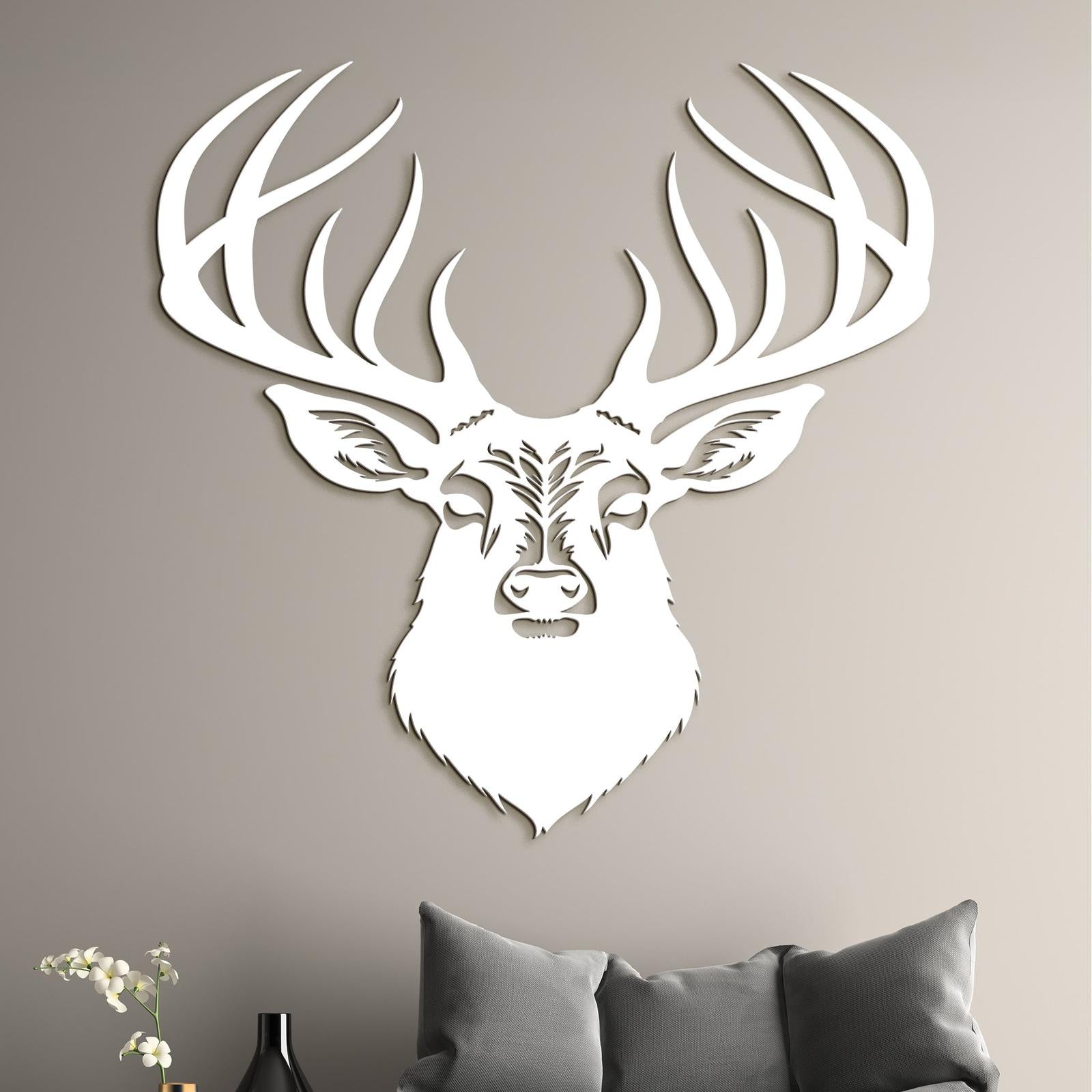 Drevený obraz Jeleň-DREVTEX