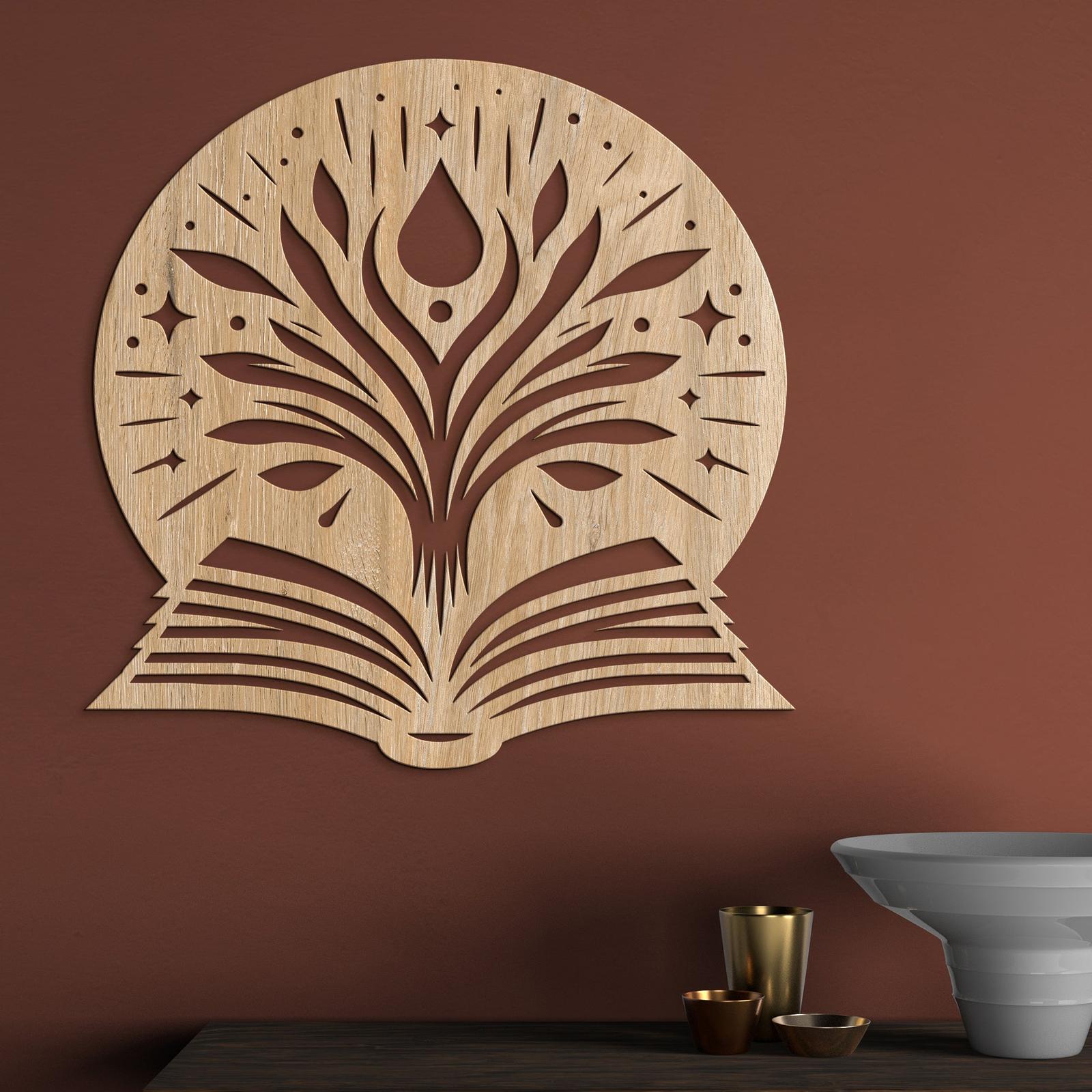 Drevený obraz Strom vedomostí-DREVTEX