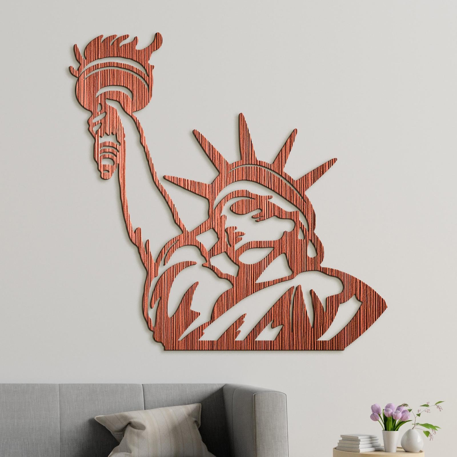 Obraz Socha slobody-DREVTEX