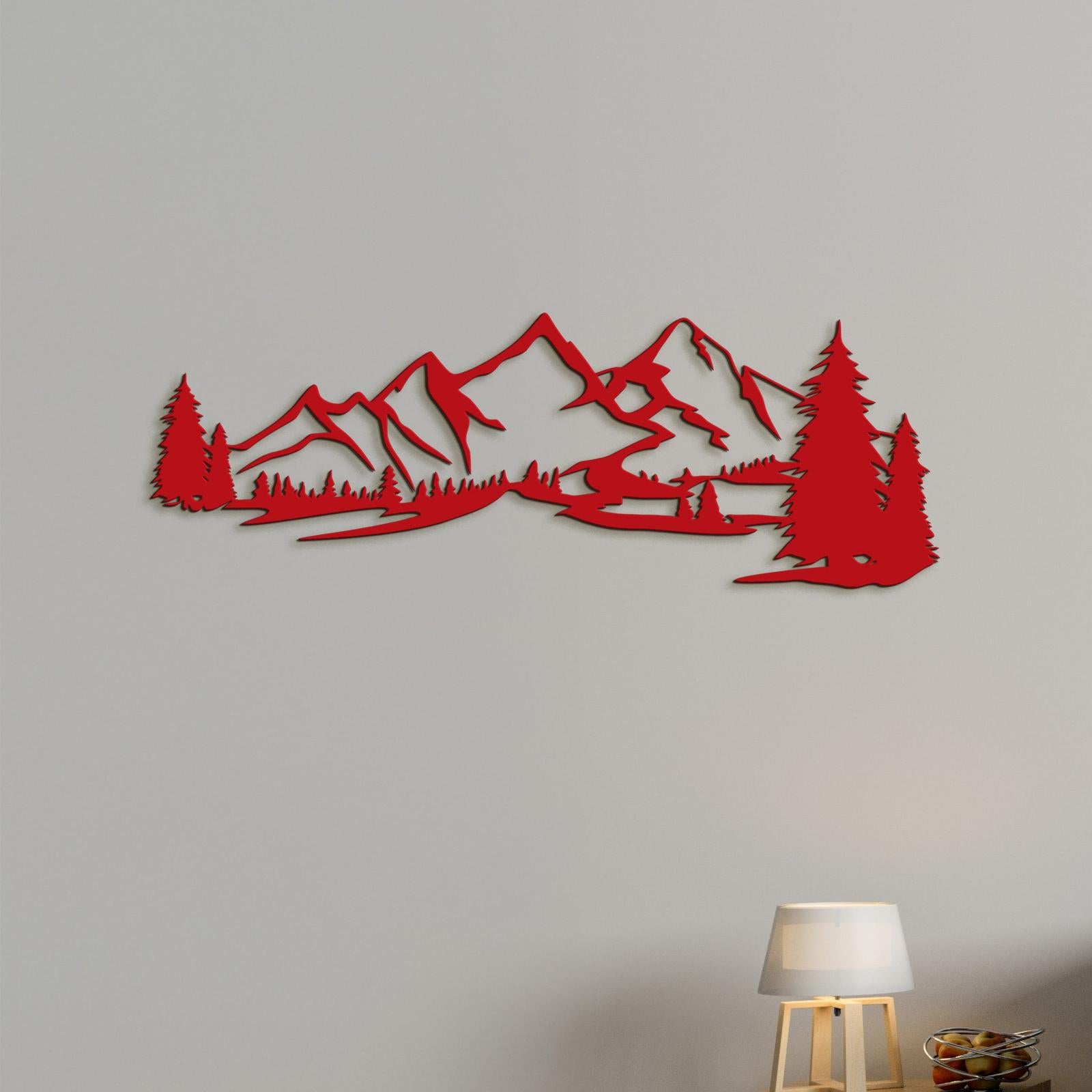 Drevená dekorácia na stenu HORY-DREVTEX