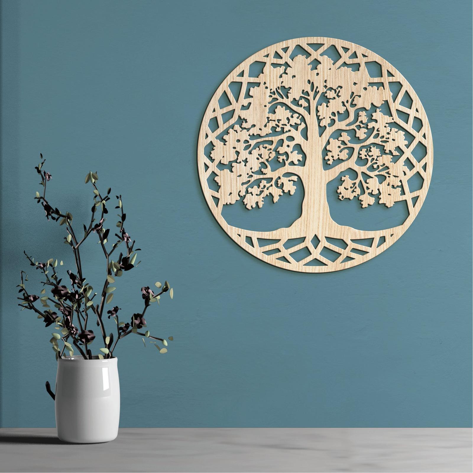 Drevený obraz na stenu Strom života-DREVTEX