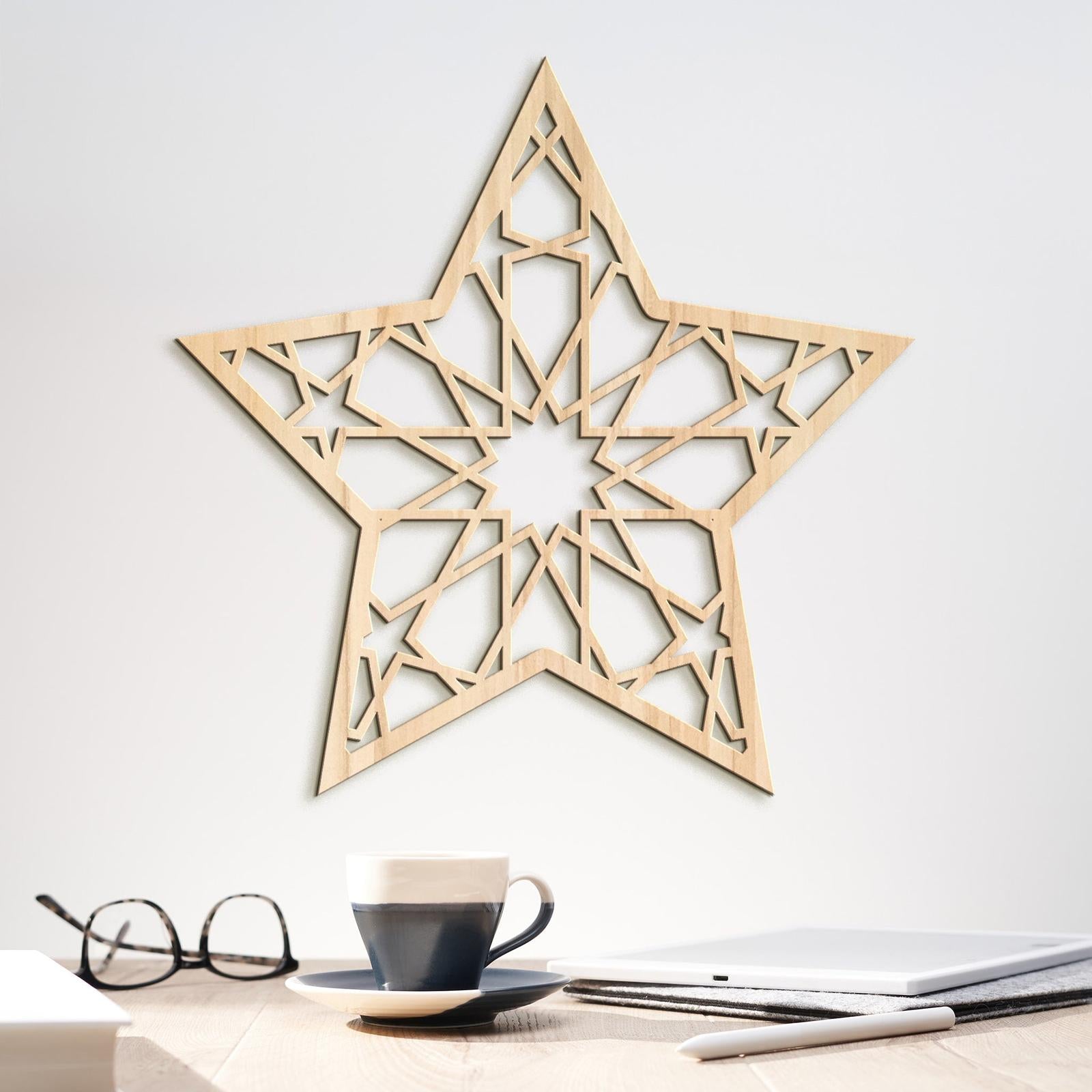 Obraz hviezda plna Elegancie-DREVTEX