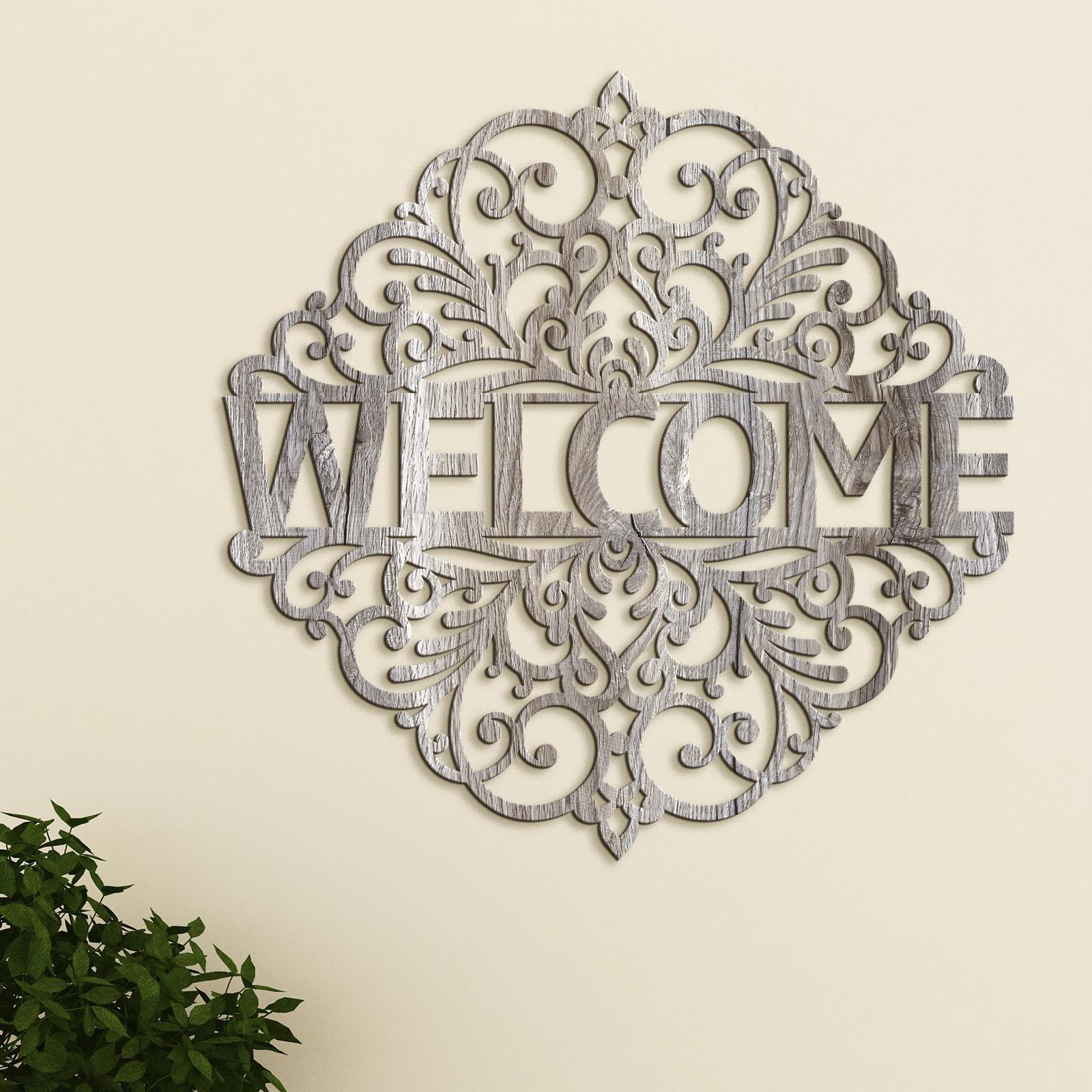 Drevený nápis WELCOME-DREVTEX