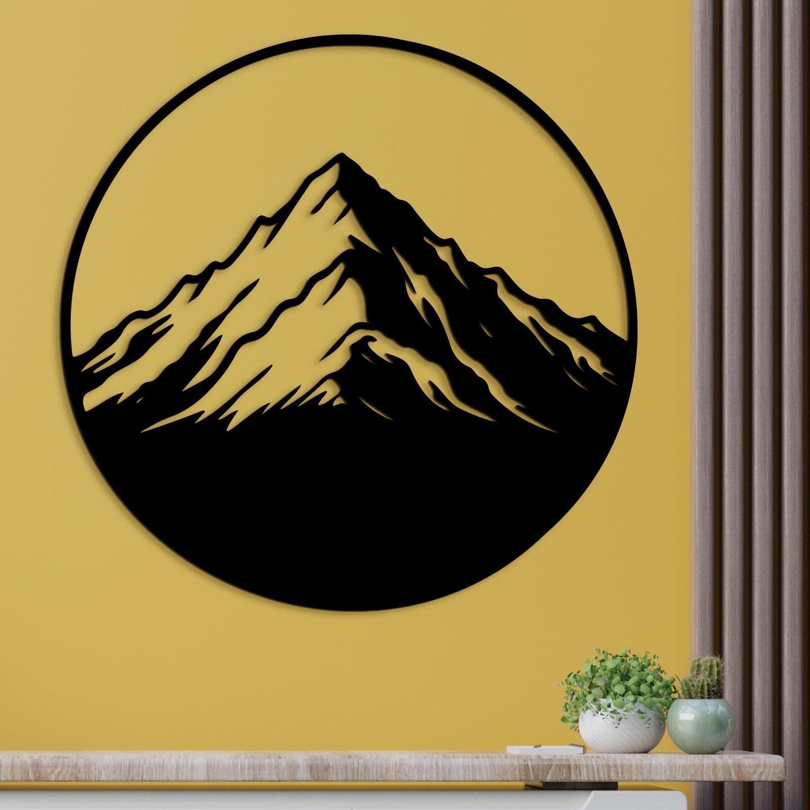 Drevený obraz Horská majestátnosť-DREVTEX