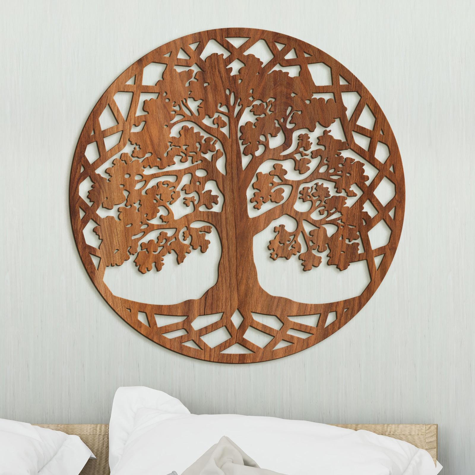 Drevený obraz na stenu Strom života-DREVTEX
