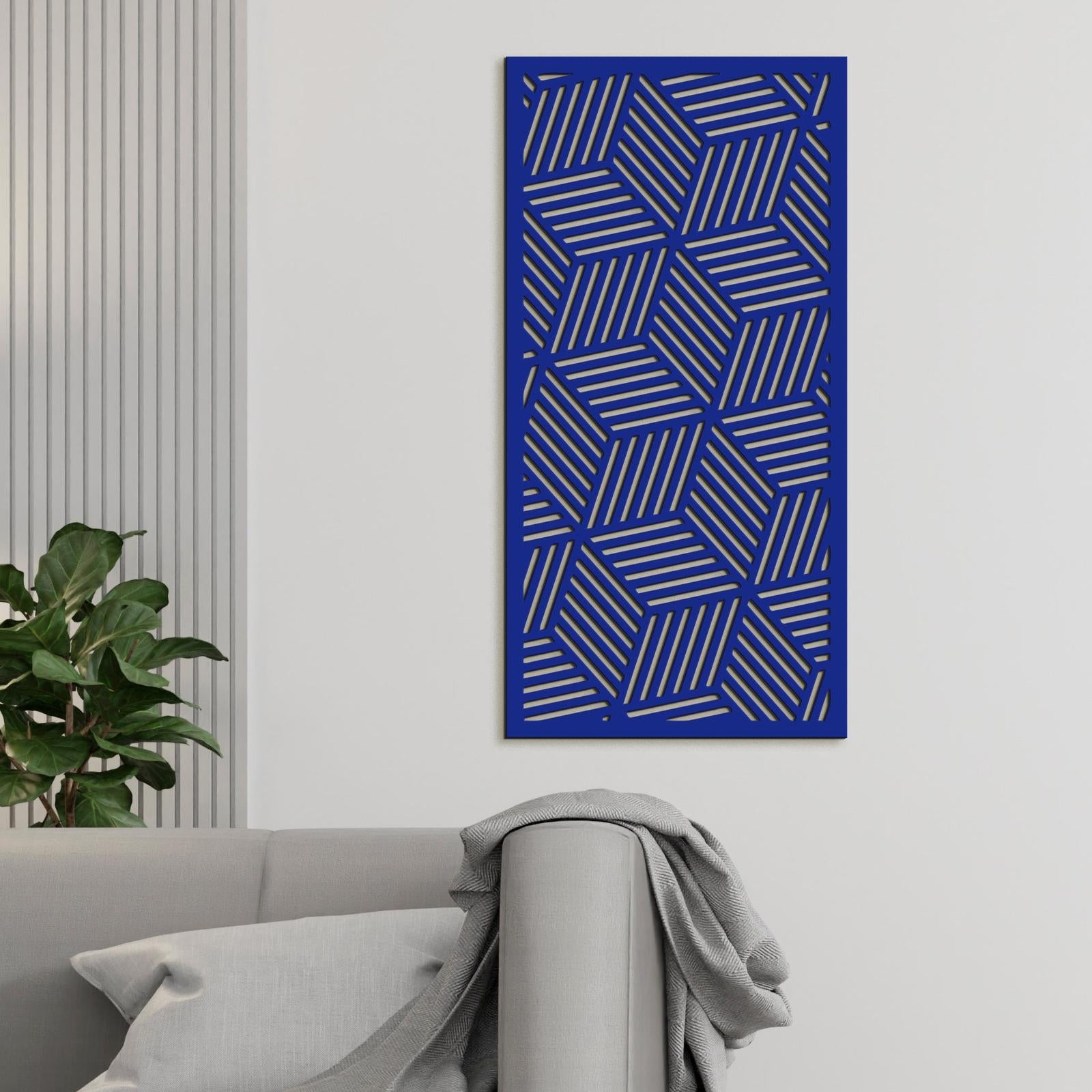 Obraz na stenu Geometrický panel-DREVTEX