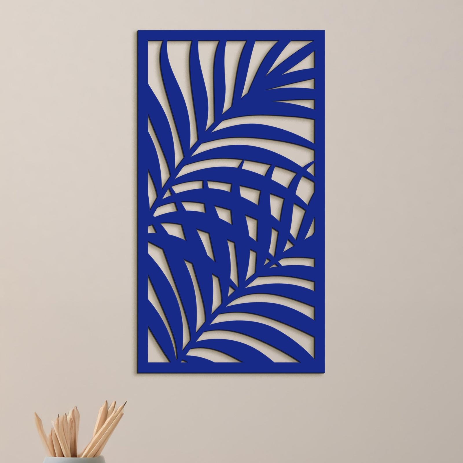 Dreveny obraz zatisie z listia-DREVTEX