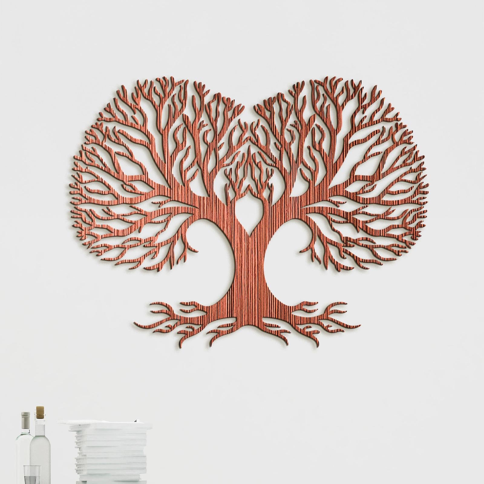 Drevený strom života Pľúca Zeme-DREVTEX