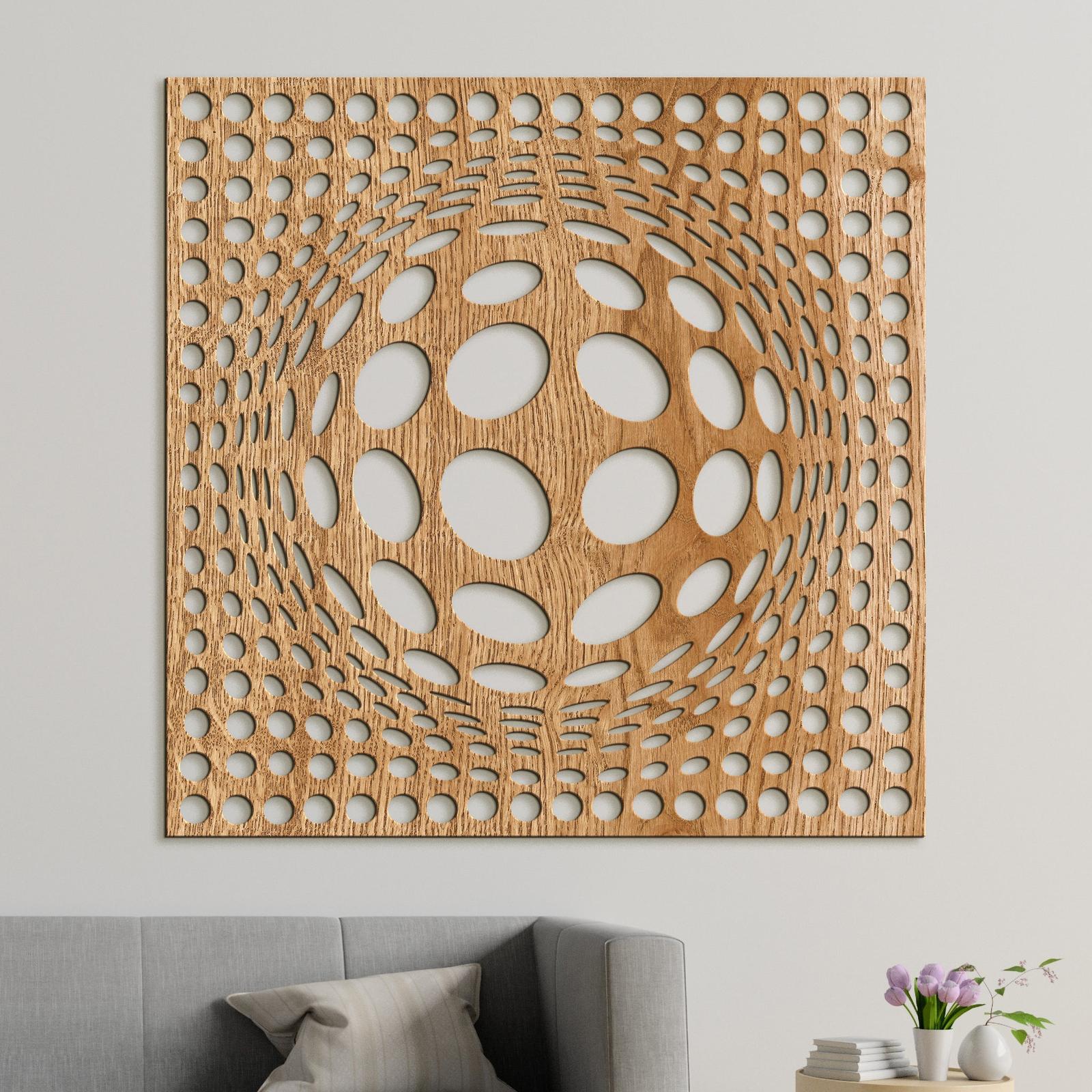 Dreveny panel 3D iluzia-DREVTEX