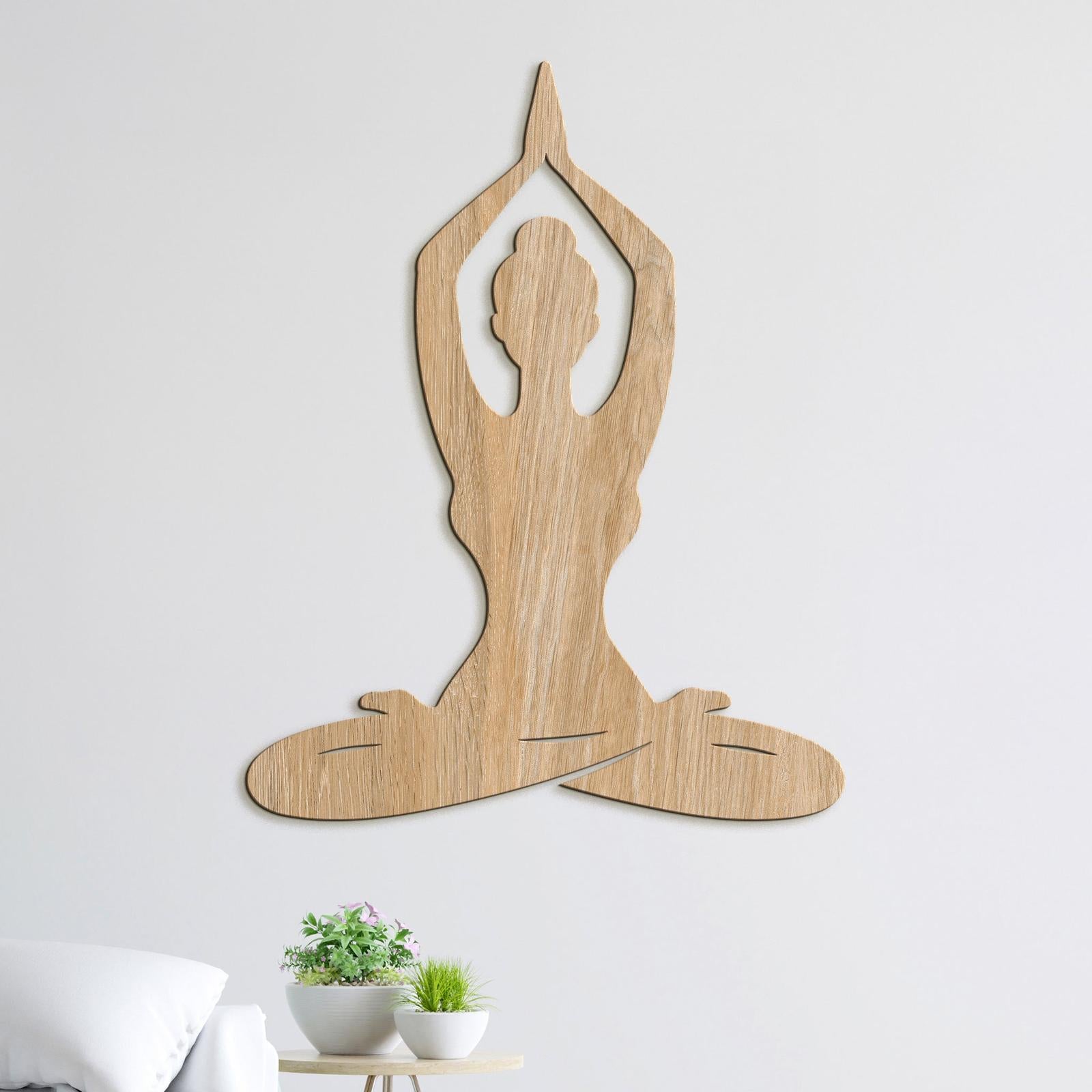 Dreveny obraz Harmonia jogy-DREVTEX