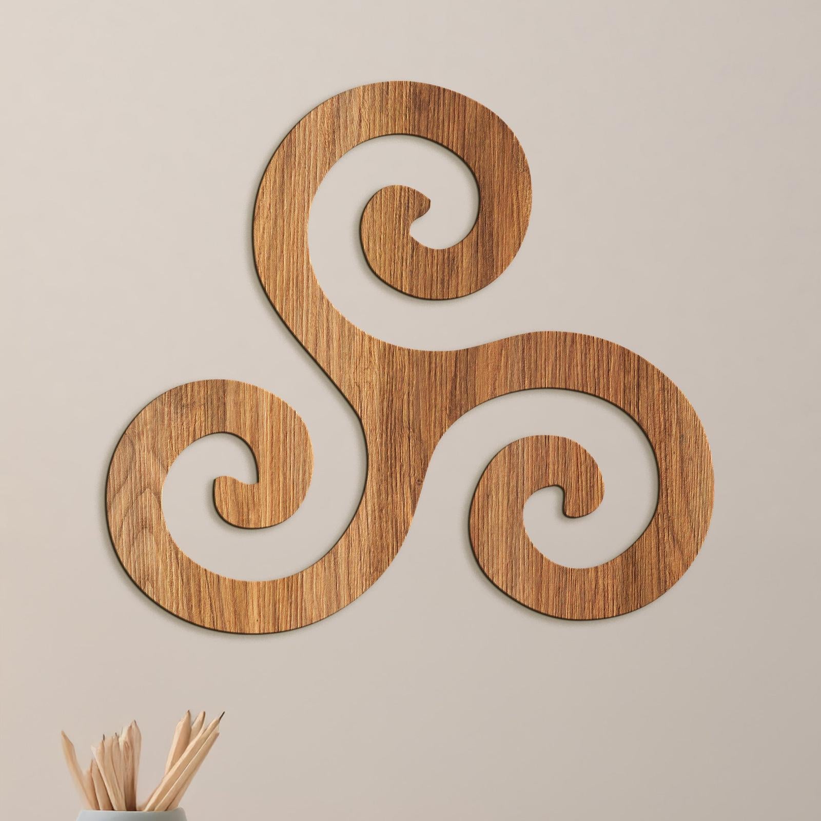 Drevený obraz Symbol rovnováhy-DREVTEX