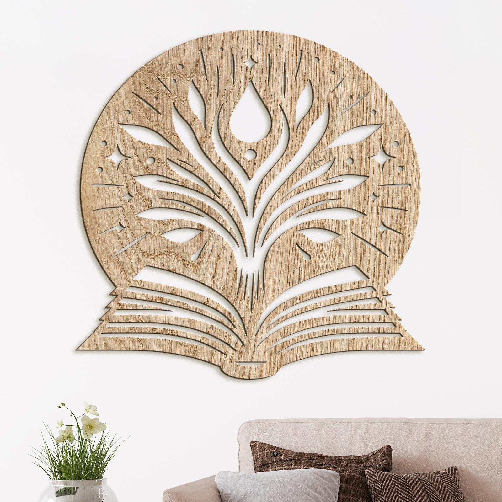 Drevený obraz Strom vedomostí-DREVTEX