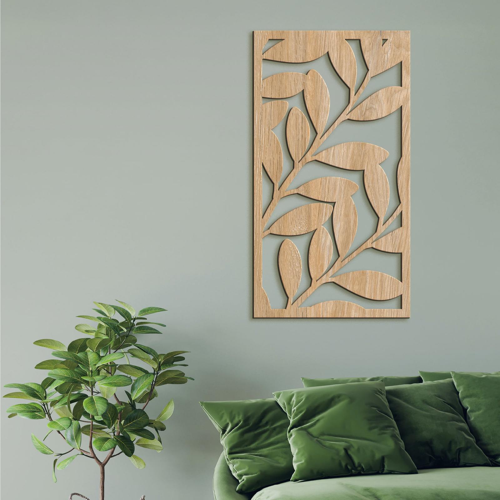 Romantický drevený obraz Boho Flower-DREVTEX