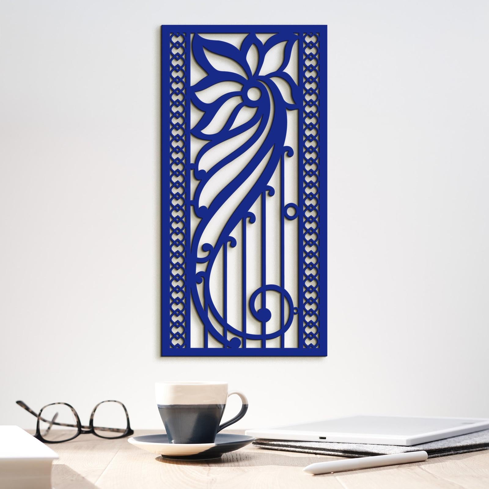 Kvetinova mandala na stenu-DREVTEX