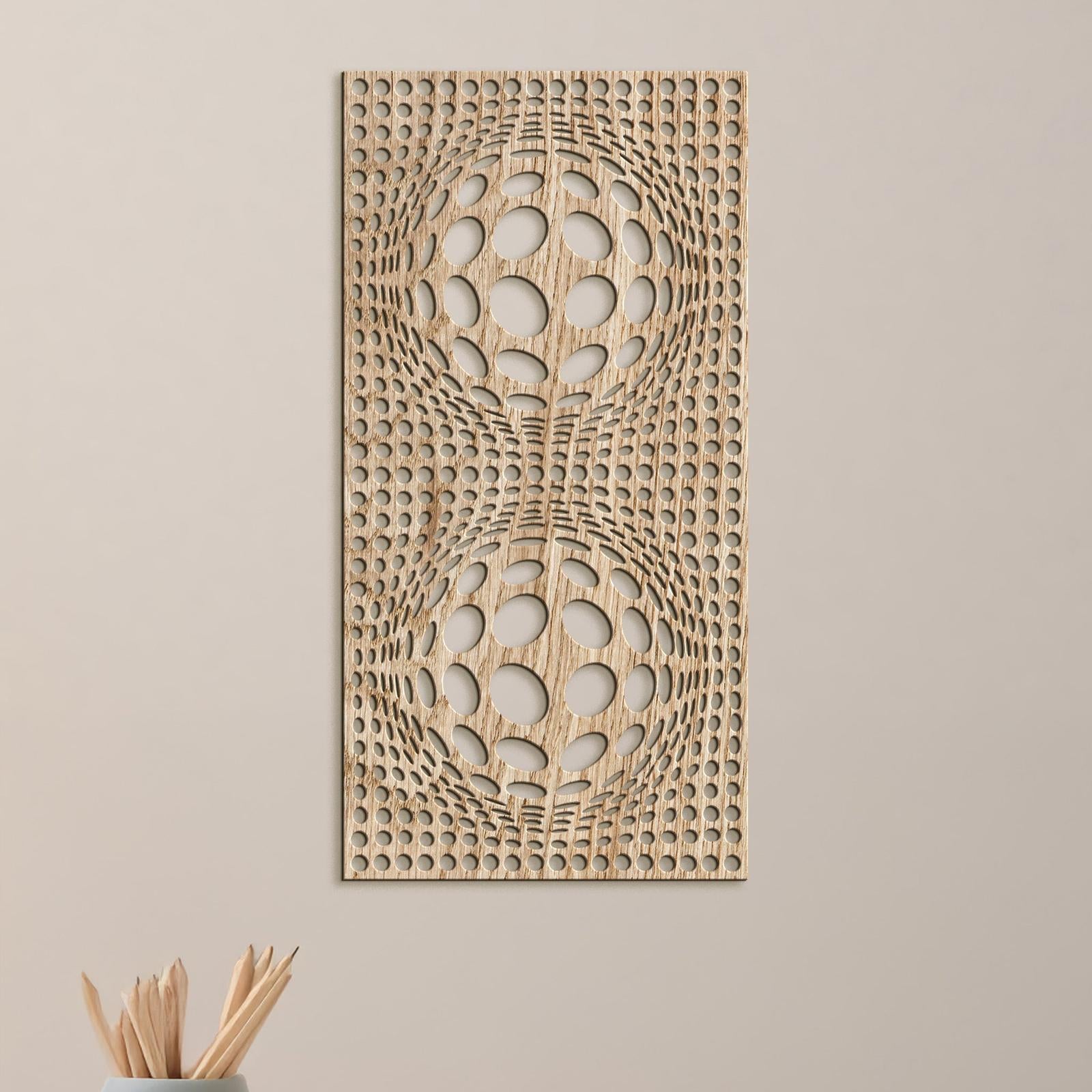 Drevený obraz na stenu 3D ilúzia-DREVTEX