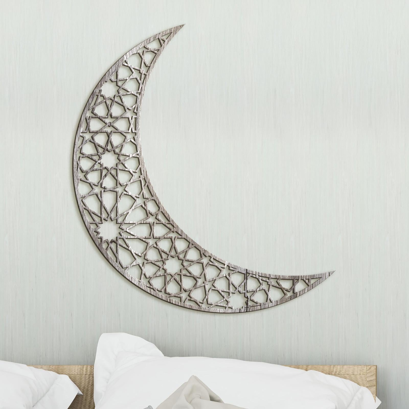 Drevený obraz na stenu Polmesiac-DREVTEX