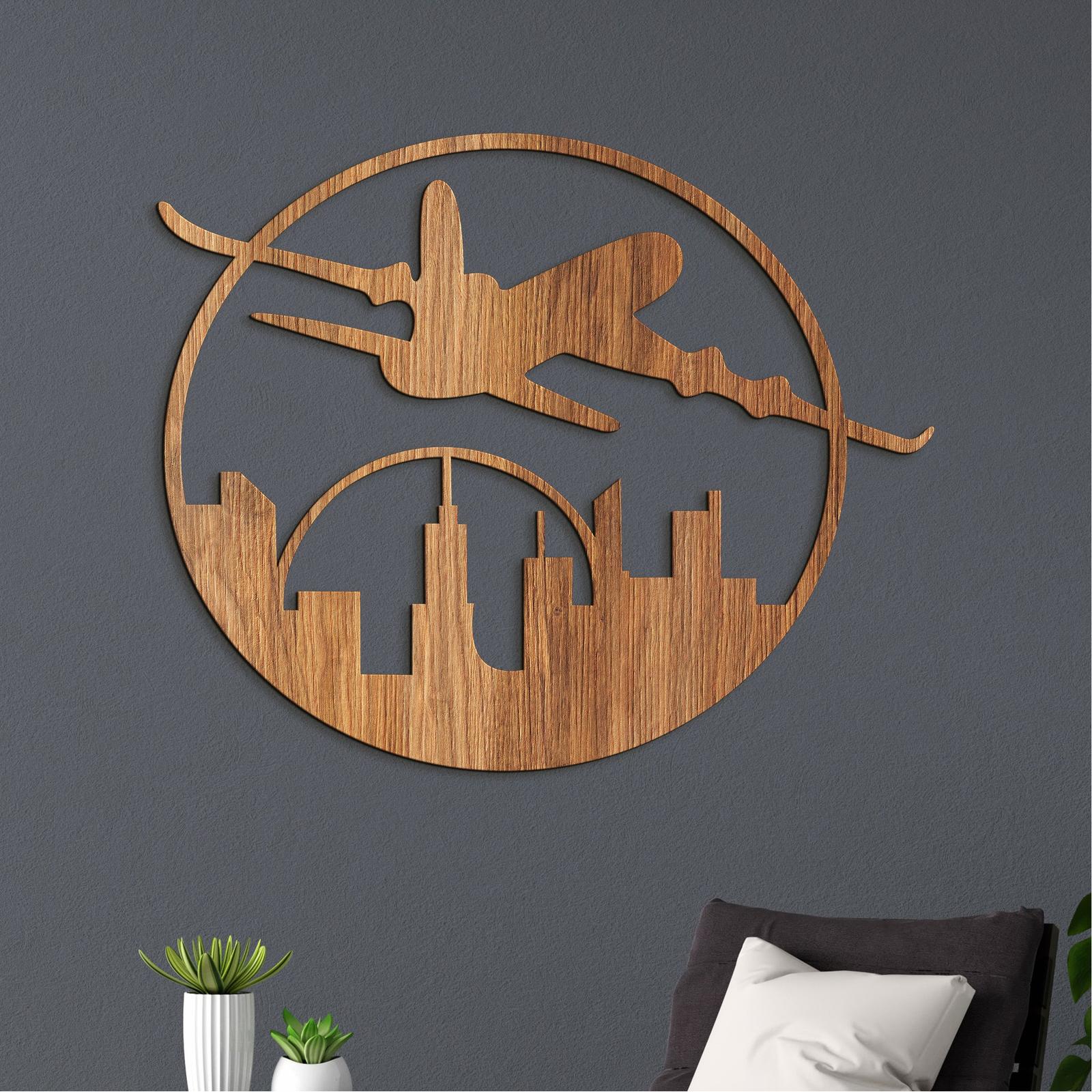 Dreveny obraz na stenu fly-DREVTEX